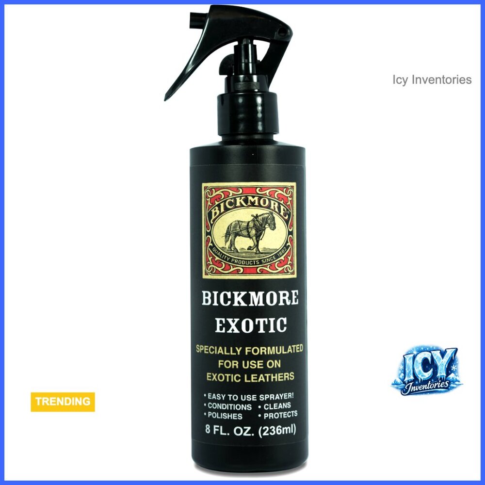 Exotic Leather Spray for Cleaning Conditioning Polishing Protecting